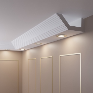Decken Stuckleisten LED - 20 Meter OL-32 Premium